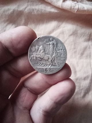 2 Lire 1910 Italia - Argento