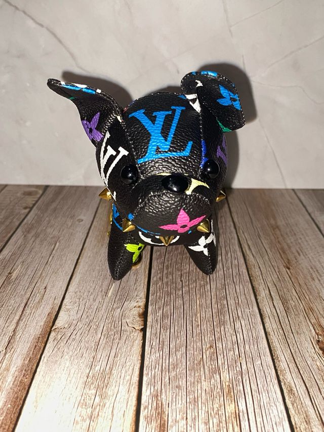 Llavero Bulldog LV multicolor