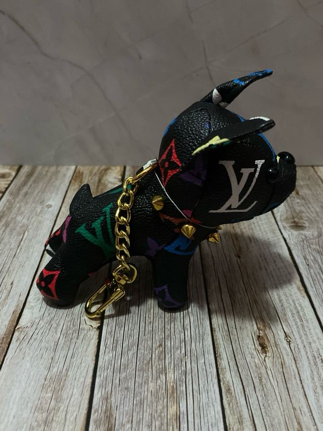 Llavero Bulldog LV multicolor
