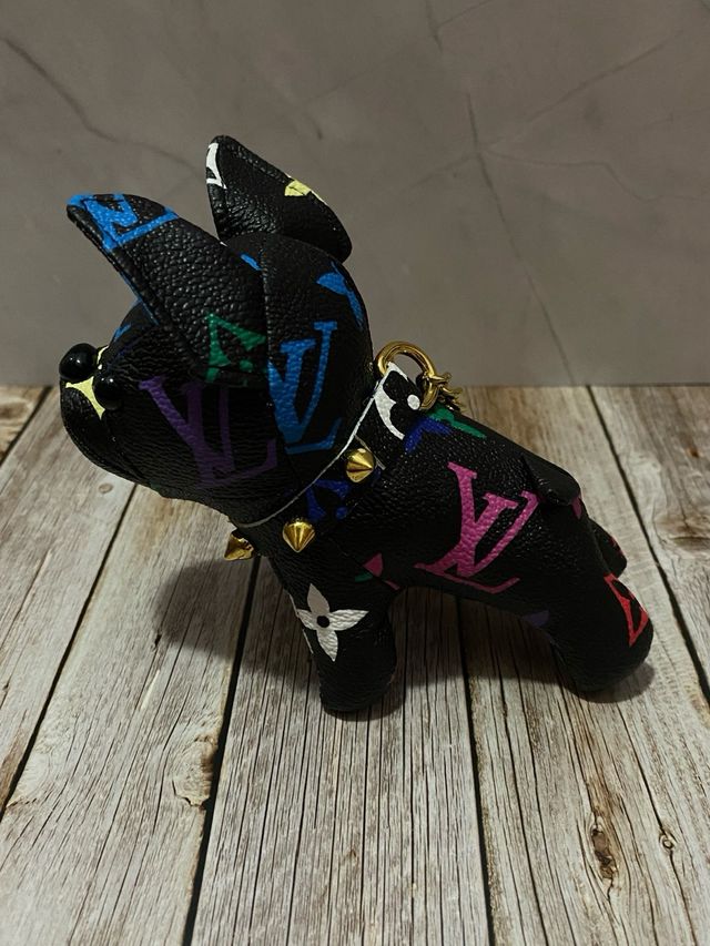 Llavero Bulldog LV multicolor