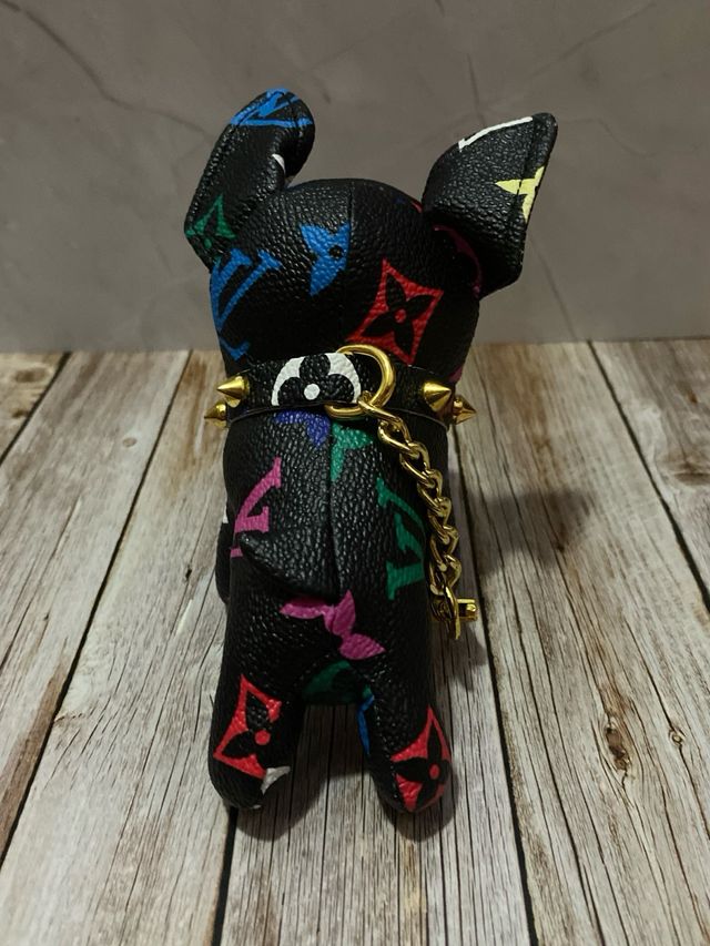 Llavero Bulldog LV multicolor