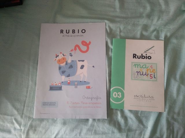 2x1 Cuadernillos Rubio escritura