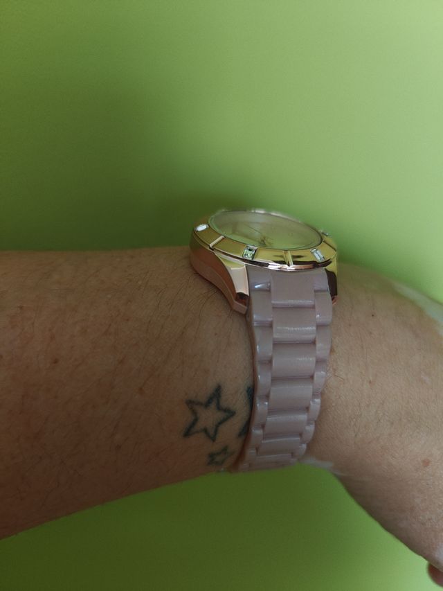 Reloj CALYPSO niña beige y dorado