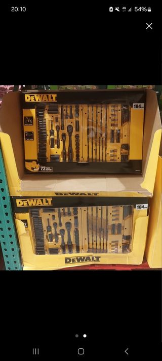 Juego herramientas Dewalt DWMT7184 (184 piezas)