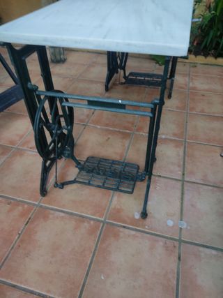 Mesa mármol - Máquina coser