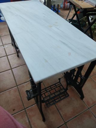 Mesa mármol - Máquina coser