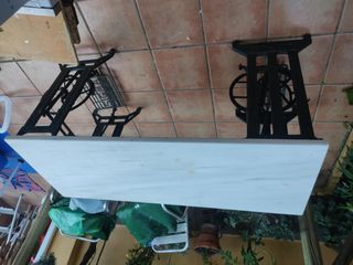 Mesa mármol - Máquina coser