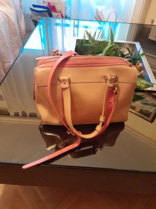 Bolso Pedro del Hierro beige-rosa