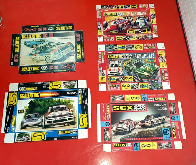 Tapas de circuito slot Scalextric EXIN SCX TYCO(3)