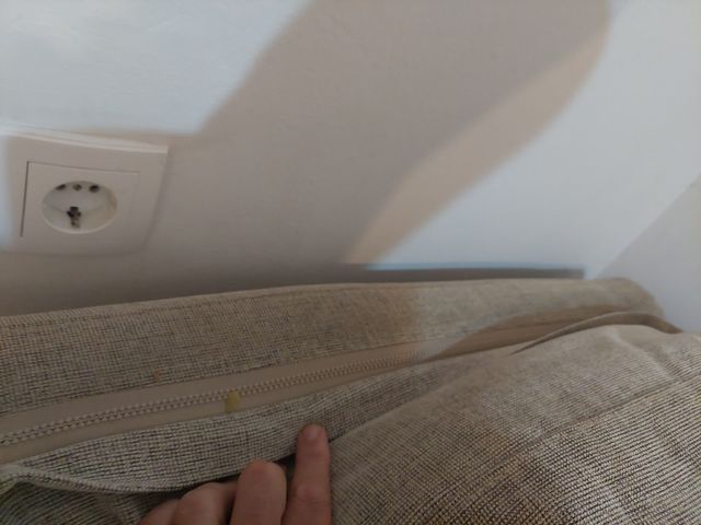 Sofá relax beige - reclinable