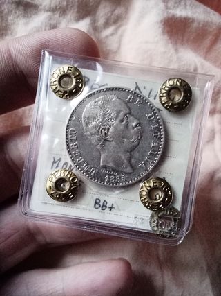 2 Lire 1885 Umberto I - Italia