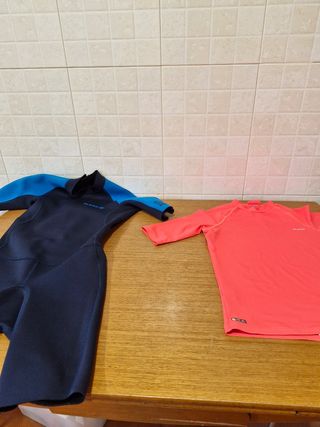 Neopreno niño + camiseta térmica