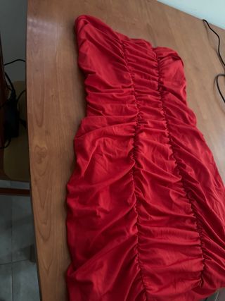 Vestido rojo Shein talla M