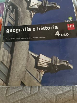 Geografía e historia. 4 ESO. Savia