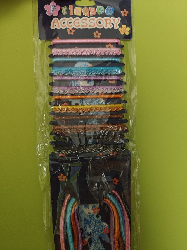 Gomas pelo multicolor - 18 unidades