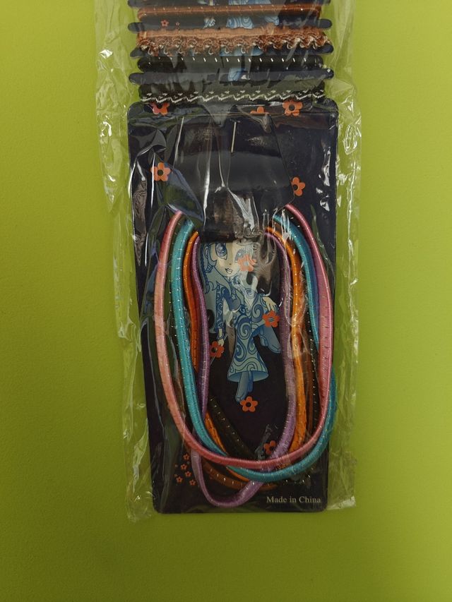 Gomas pelo multicolor - 18 unidades