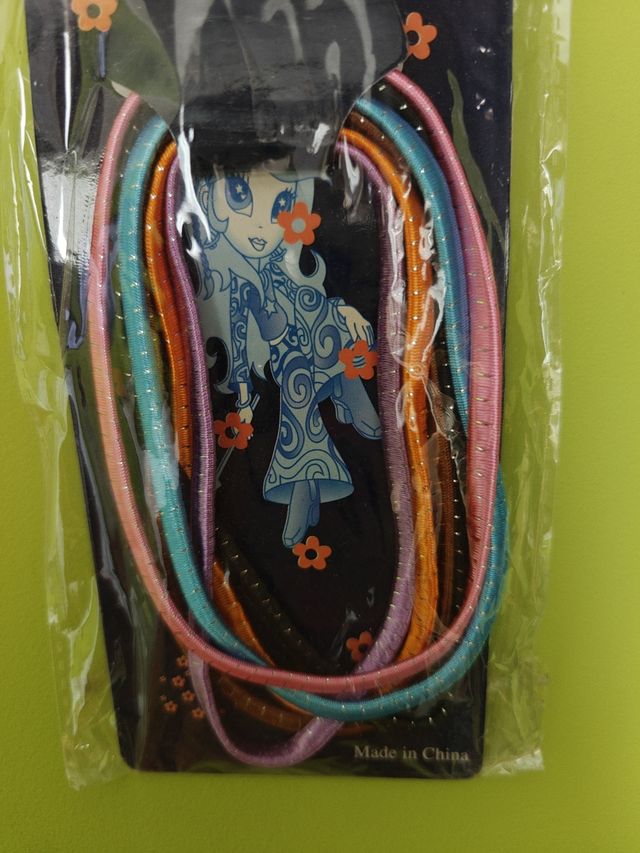 Gomas pelo multicolor - 18 unidades