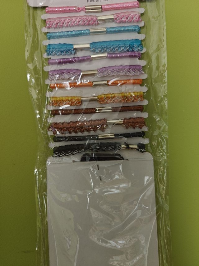 Gomas pelo multicolor - 18 unidades