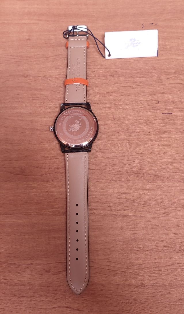 Orologio U.S. Polo Assn. - Nero/Arancione
