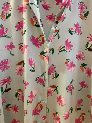 Camisa Zara floral 