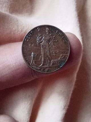 2 Centesimi Italia 1912 - Regno d'Italia rara
