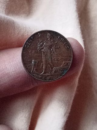 2 Centesimi Italia 1912 - Regno d'Italia rara