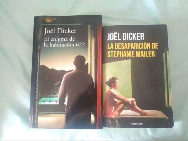 Libros de Joël Dicker