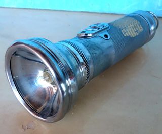 Torcia elettrica vintage anni '50