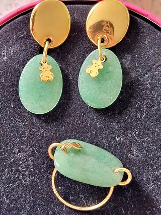 Pendientes y anillo Tous oro