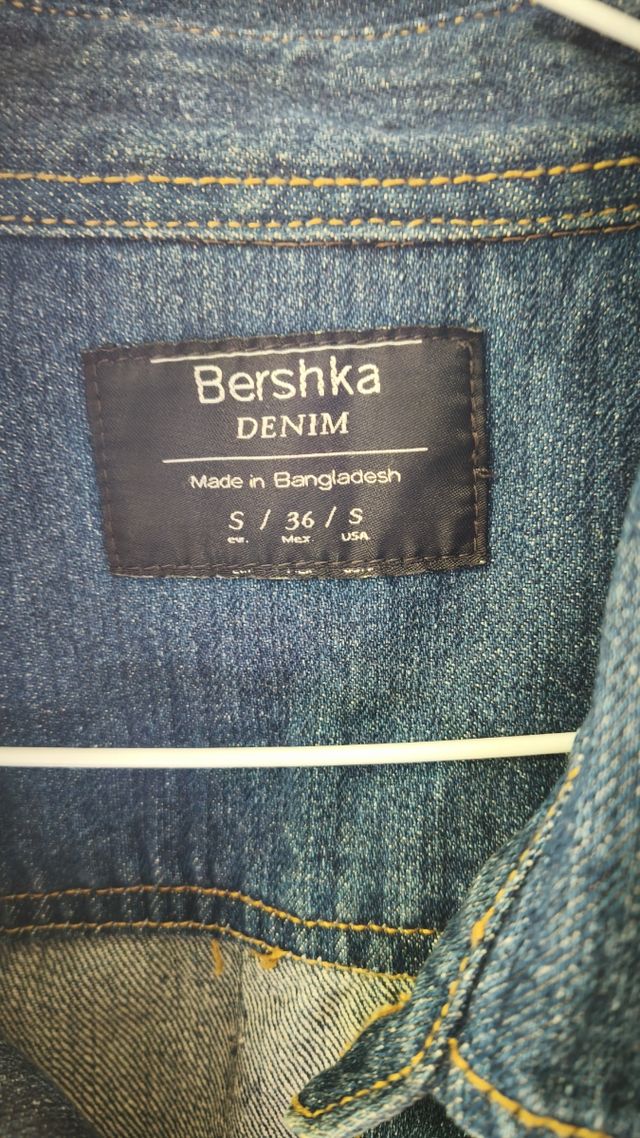 Chaleco vaquero Bershka talla S