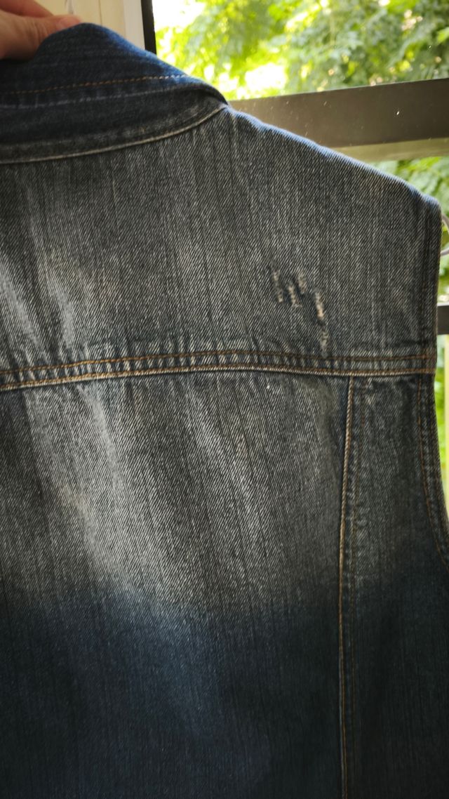 Chaleco vaquero Bershka talla S