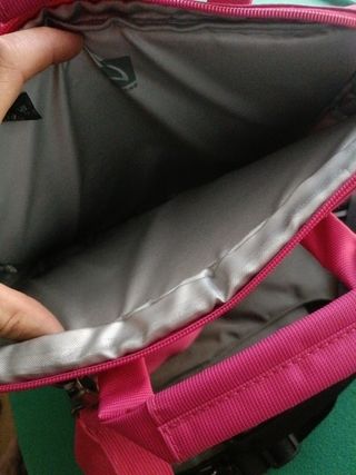2 Bolsos PC/Tablet: Rosa y Gris