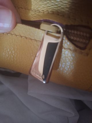 Bolso Furla amarillo piel