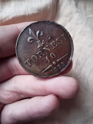 10 Tornesi 1859 Napoli