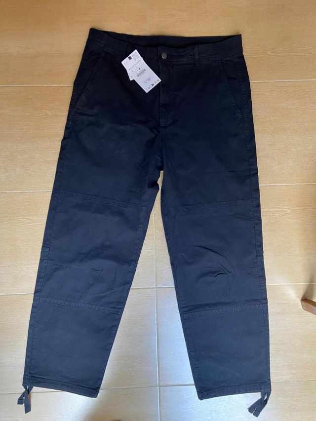 Pantalón negro ripstop