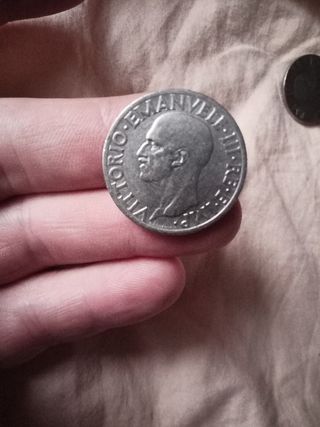 1 Lira Italia 1936 - Regno d'Italia rara ve3