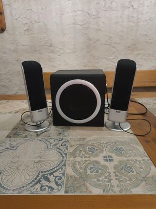 Altavoces 2.1 Hercules - sonido nítido