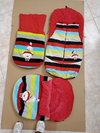 Saco capazo, cuco y silla Tuc Tuc 