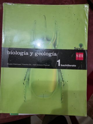 Biología y geología. 1 Bachillerato. Savia (Spa...
