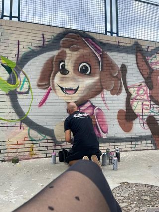Grafitero profesional eventos