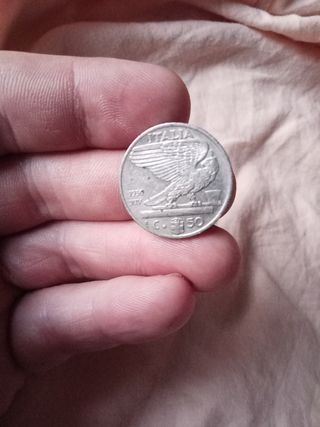 50 Centesimi Italia 1936 - Rara