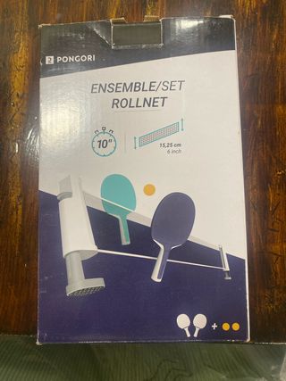 Set Ping Pong Plegable Rollnet