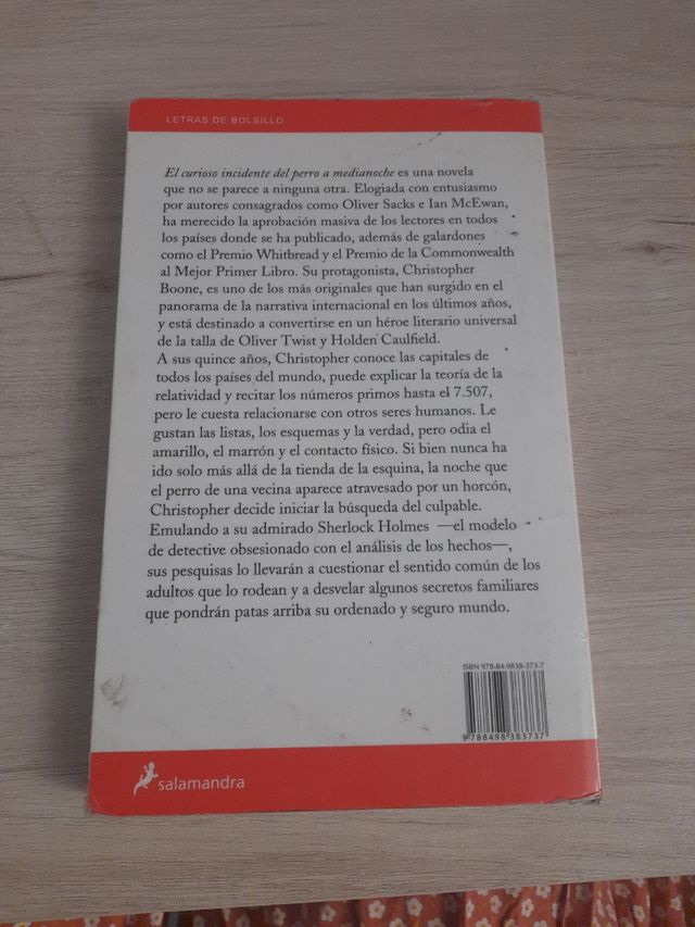 El curioso incidente del perro a medianoche/ Th...