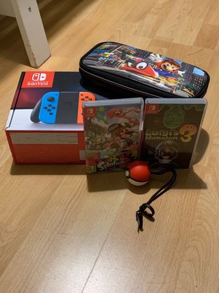 Nintendo Switch + juegos