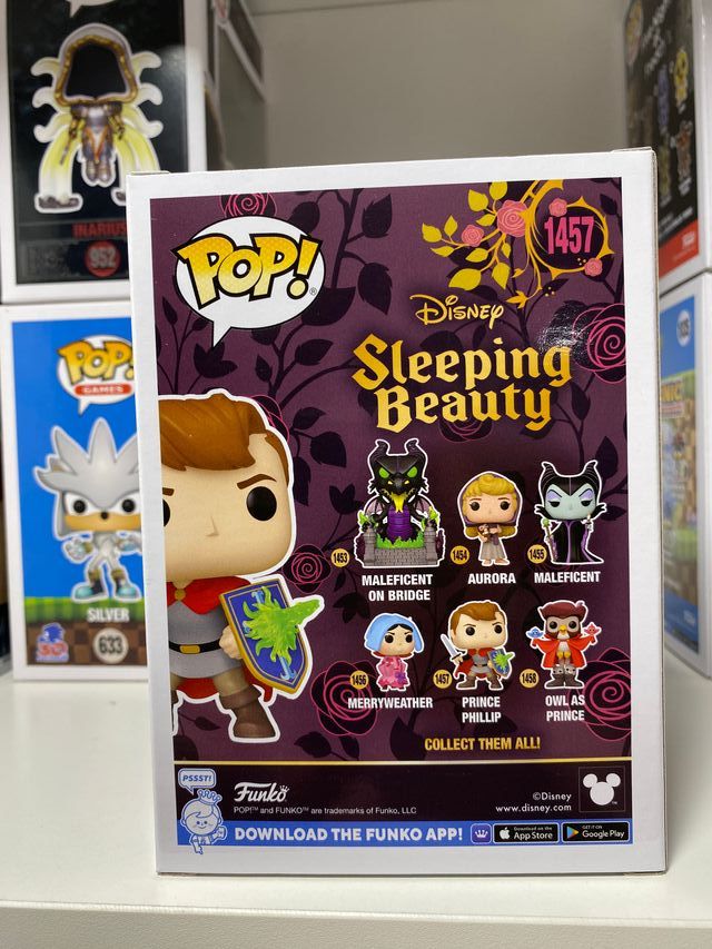 Funko POP! 1457 Prince Phillip - Sleeping beauty D