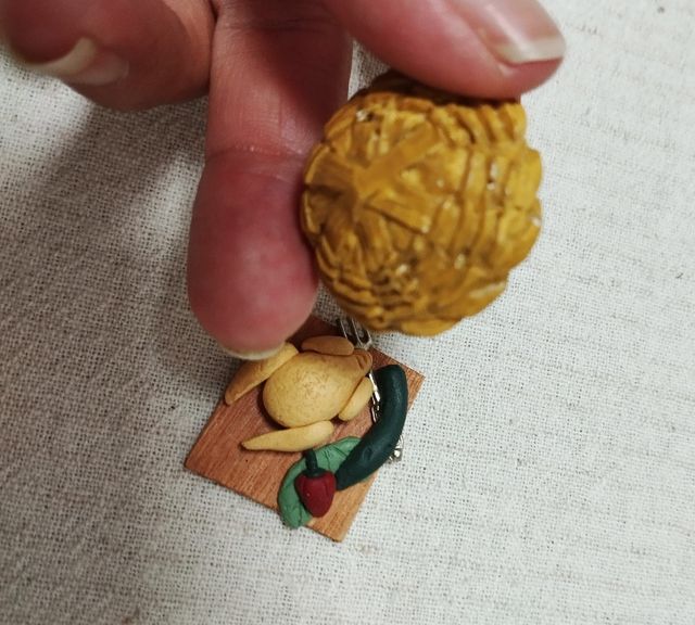 Lote comida: pollo & huevos palacio de muñecas