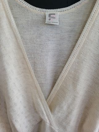 Maglia vintage beige donna