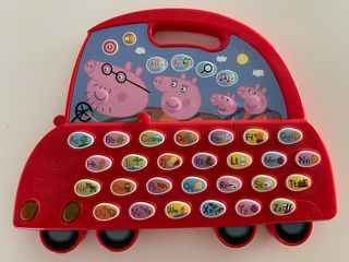 Peppa Pig: ordenador coche alfabeto