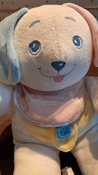 Cagnolino di peluche Chicco con sonagli