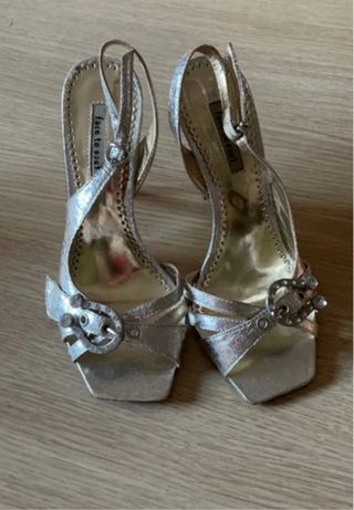 Sandali Face to Face argento